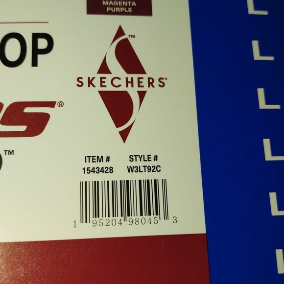 Skechers GoWalk Women’s Active Tunic Long Sleeves Top Shirt 2-Pack--Black/Purple - Picture 5 of 6